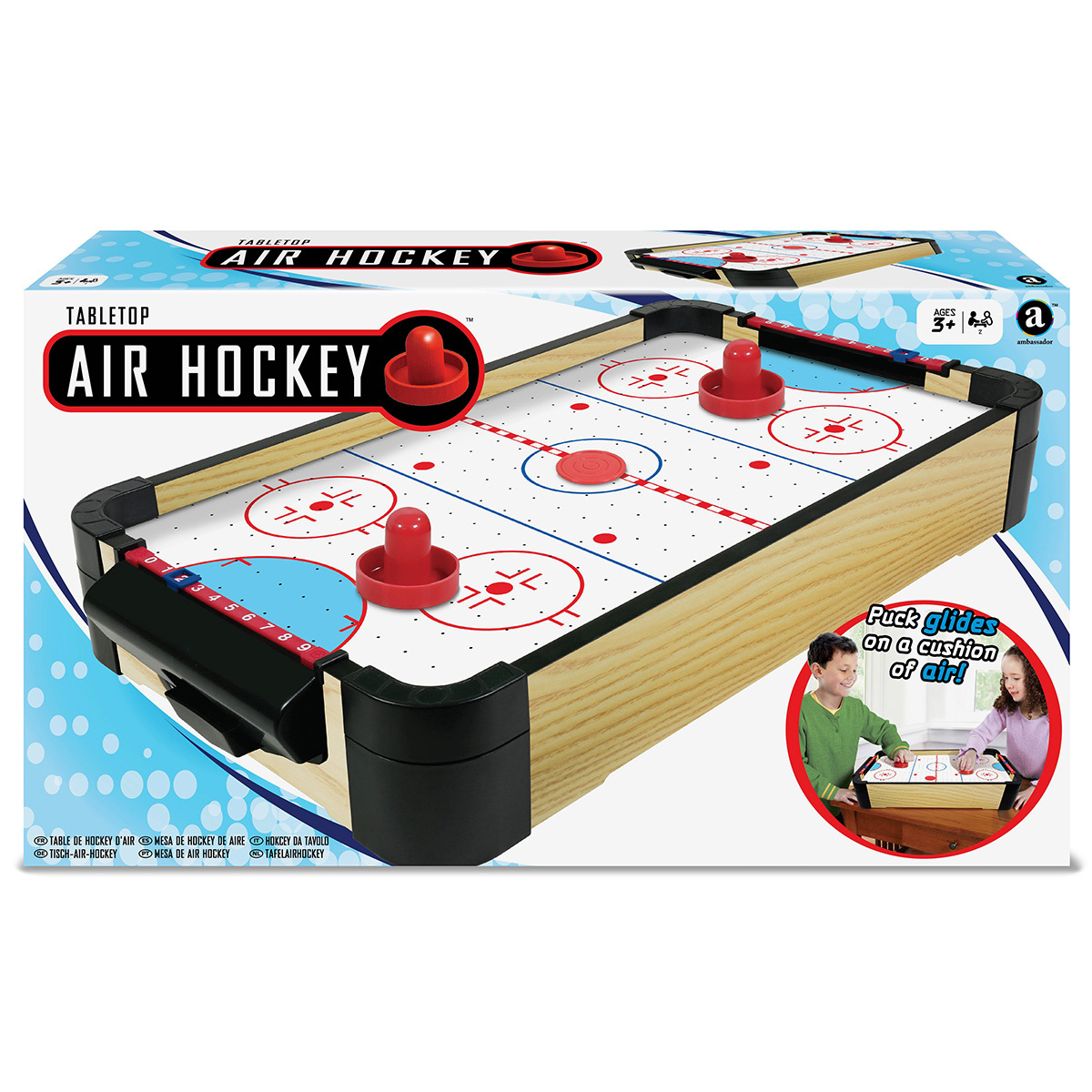 16" (40cm) Tabletop Air Hockey