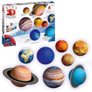 3D Solar System Puzzle