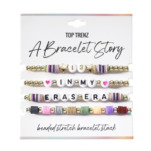 A Bracelet Story - In My Eras Era Set (4 bracelets per card)