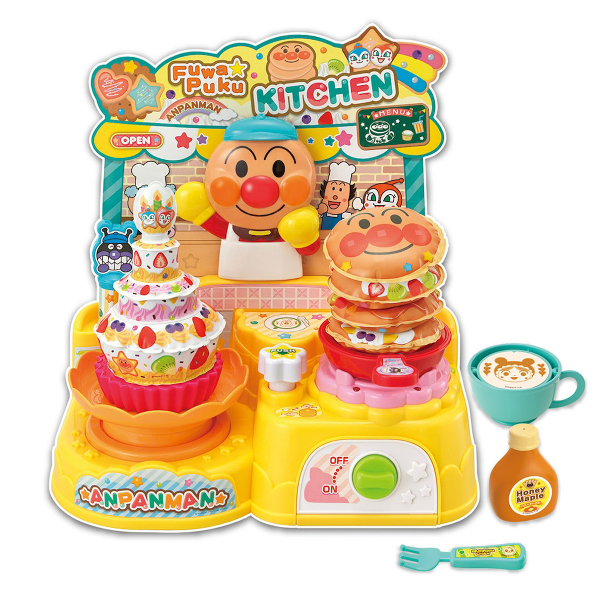 ANPANMAN LIGHTING AND MUSICAL FUWAPUKU KITCHEN DX