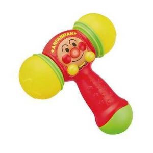 ANPANMAN LIGHTING AND SOUND HAMMER WITH SOFT MATERIAL