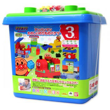 ANPANMAN VEHICLE BLOCK BUCKET