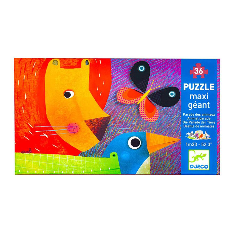 Animal Parade Giant Floor Puzzle - 36 pc