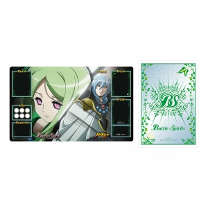 BATTLE SPIRITS Play mat & Sleeve set-YUKI  & KAJITSU