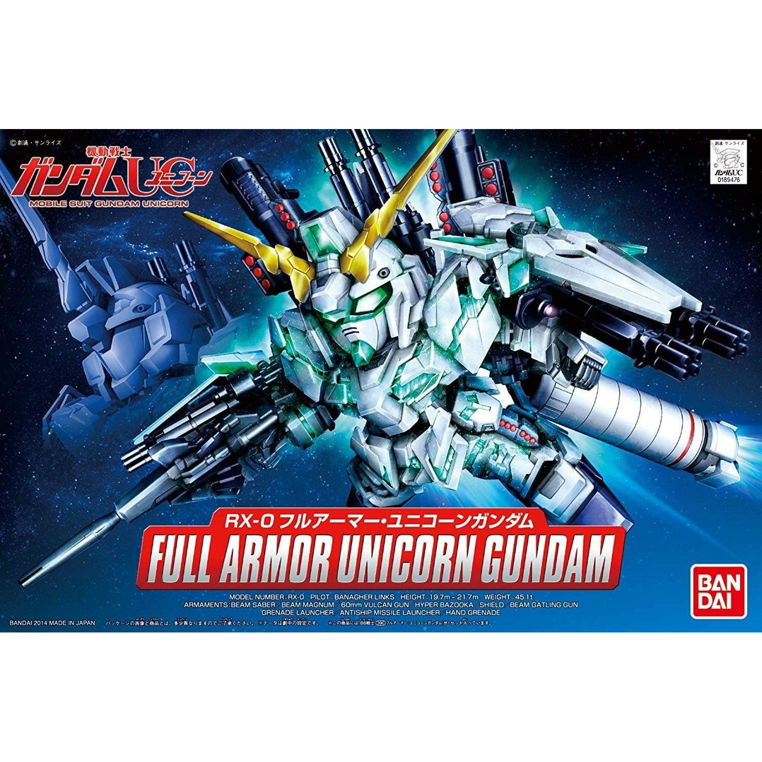 BB 390 FULL ARMOR UNICORN GUNDAM