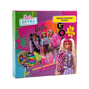 Barbie Extra Sequin Surprise Puzzle