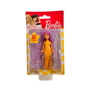 Barbie Mini Make Believe Doll - Pop Star Purple Hair