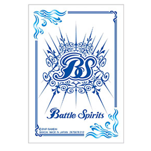 Battle Spirits Official Card Sleeve EX Blue