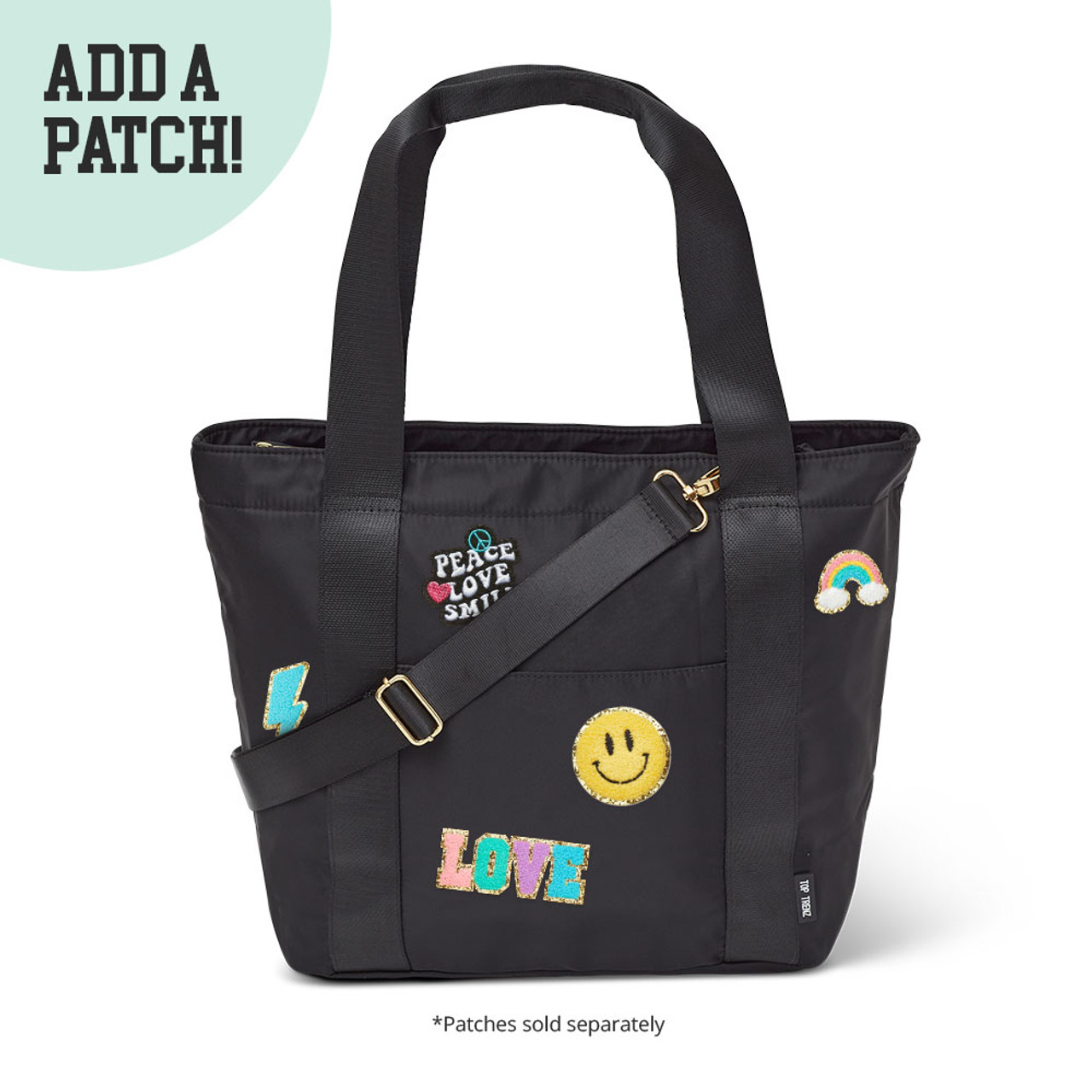 Black Classic Nylon Tote