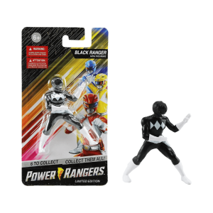 Black Power Rangers Mini Figure