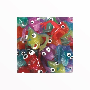 Blank Card Finger Monsters (16cmx16cm)