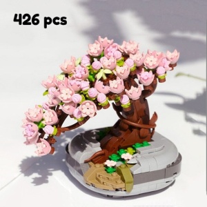 Bonsai Plant Pots Nano Building Set