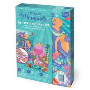 Box CanDIY Totally Mermaids Glitter & Foil Art Set