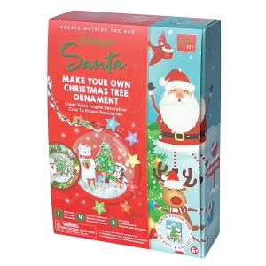 Box CanDIY Totally Santa Make Your Own Christmas Tree Ornament