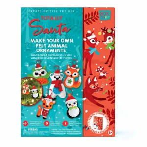 Box CanDIY Totally Santa Make Your Own Felt Animal Ornaments