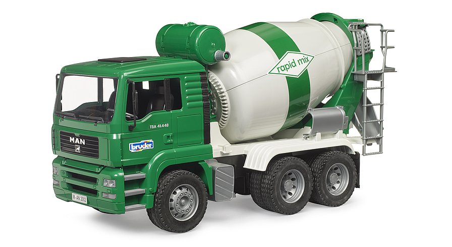 Bruder 2739 MAN TGA Cement mixer truck rapid mix