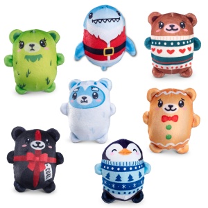 Bubble Stuffed Squishy Friends - Christmas Collection