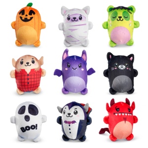 Bubble Stuffed Squishy Friends - Halloween Boo Edition