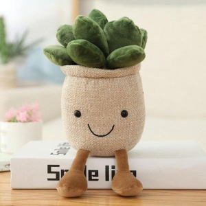 Buddy Moonstones Flower Pot Plush