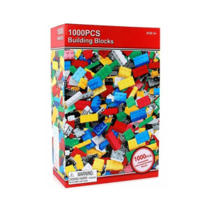 Building Blocks Assorted Size & Colours 1000 Piece Set