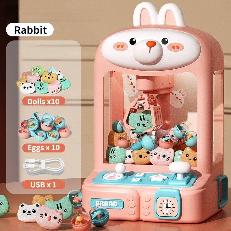 Bunny & Bear Mini Claw Machines