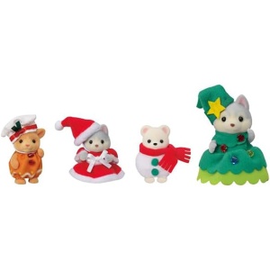 Calico Critters - Happy Christmas Friends