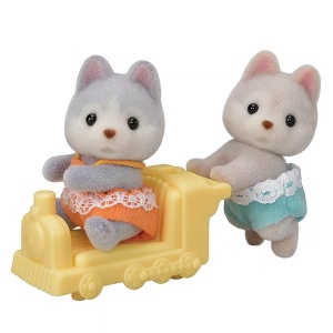 Calico Critters - Husky Twins