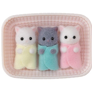 Calico Critters - Persian Cat Triplets