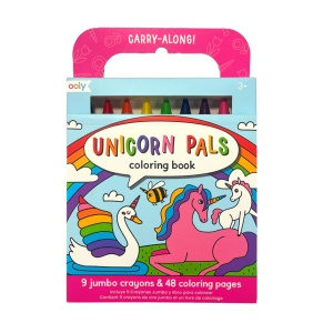 Carry-Along! Unicorn Pals Coloring Book