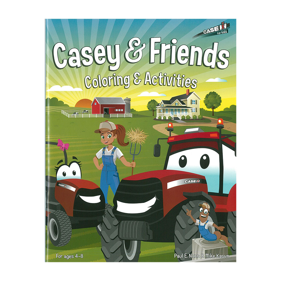 Casey & Friends Coloring and Activities Book