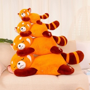 Chai the Sleeping Red Panda Plushie