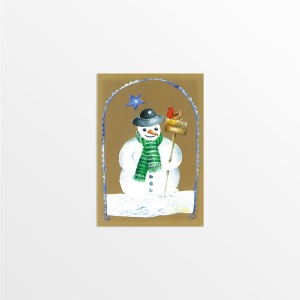 Christmas Card - Snowman