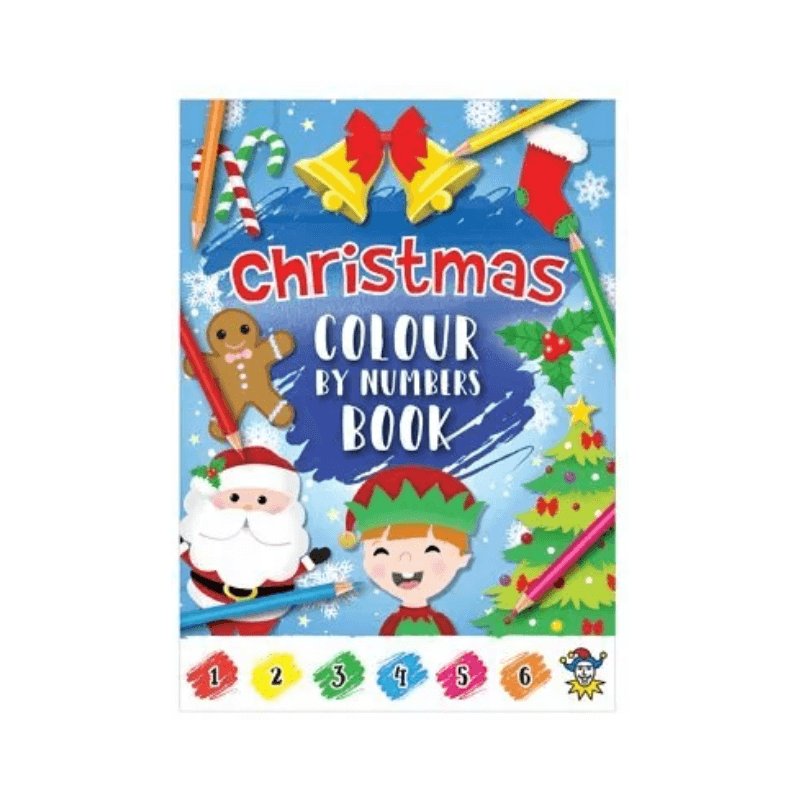 Christmas Colour By Numbers Book