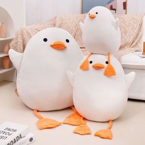 Chubby Kawaii Seagull Plushie