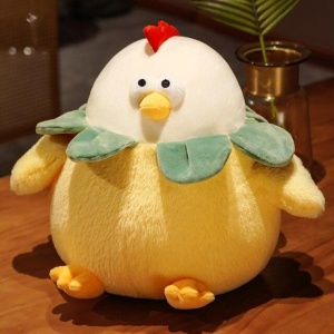 Chubby Round Chicken Plush