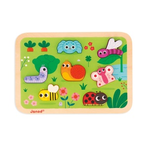 Chunky Wooden Garden Puzzle