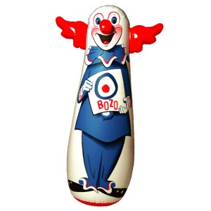 Classic 46 inch Bozo Bop Bag