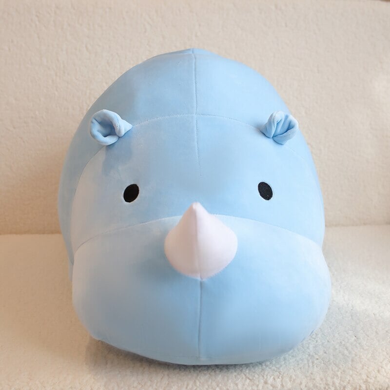 Cleo the Kawaii Chunky Rhino Plush