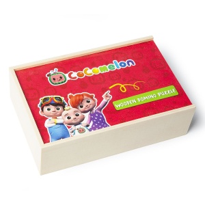 CoComelon Wooden Dominoes Game