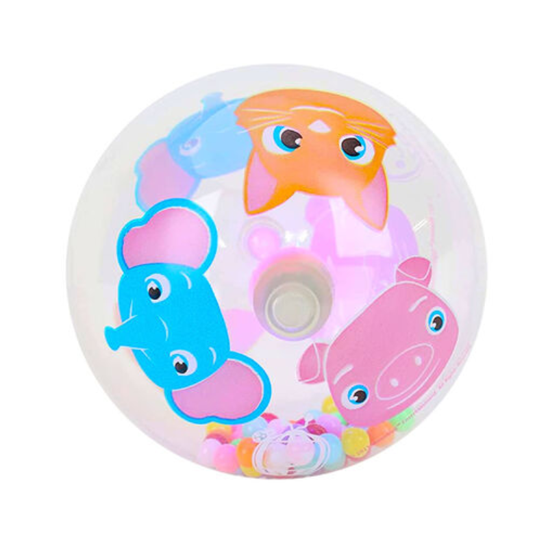 Cocomelon Sensory Ball Clear Animals