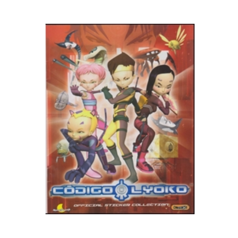 Codigo Lyoko Sticker Book Red