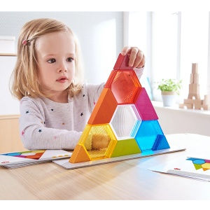 Color Crystals 15 Piece Stacking Game