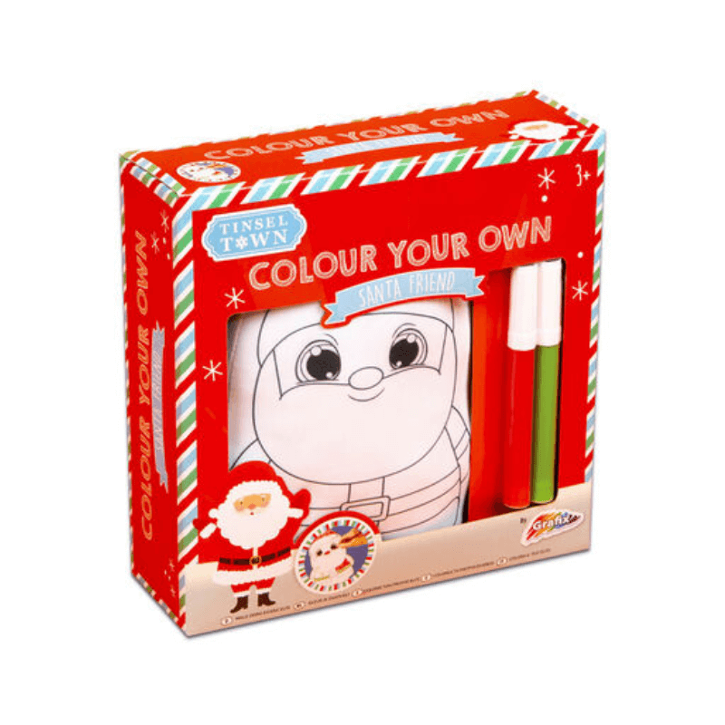 Colour Your Own Christmas Friend