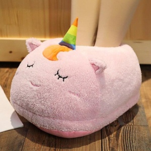 Cosy 2-in-1 Animal Plush Slipper