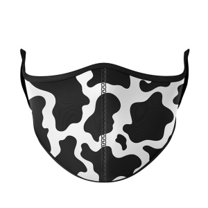 Cow Print Face Mask