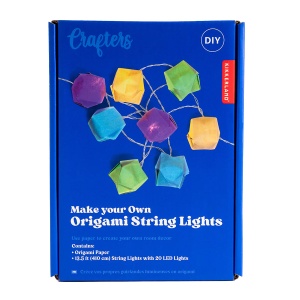 Crafters Make Your Own Origami String Lights