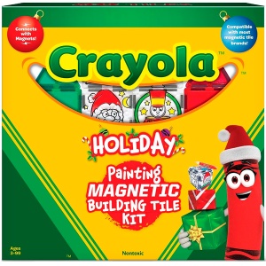 Crayola PaintOn Holiday Magnetic Tile 18 pc Set