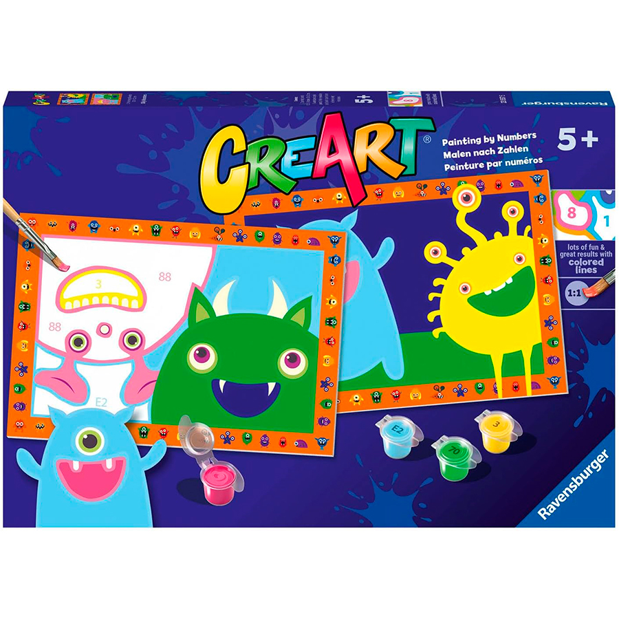 CreArt Jr. Silly Monsters - 2 Images