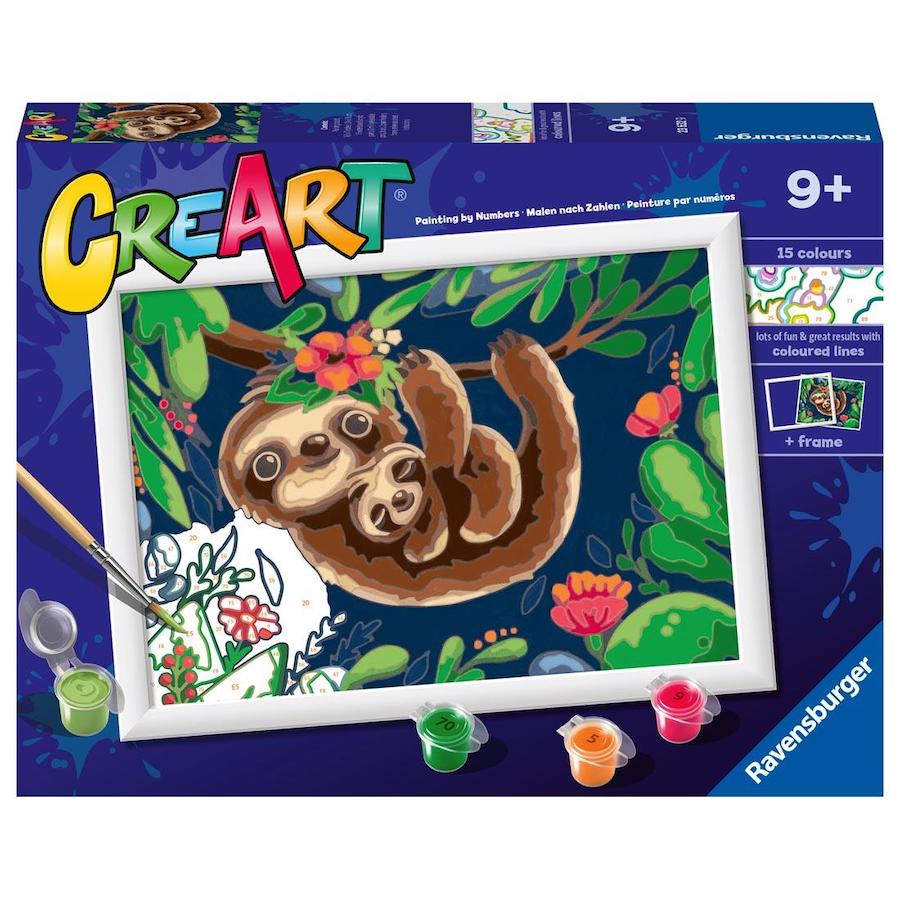 CreArt Sweet Sloths - 7 x 10