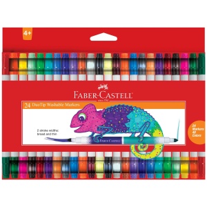 Creativity for Kids 153024 - 24 ct Duo Tip Washable Markers